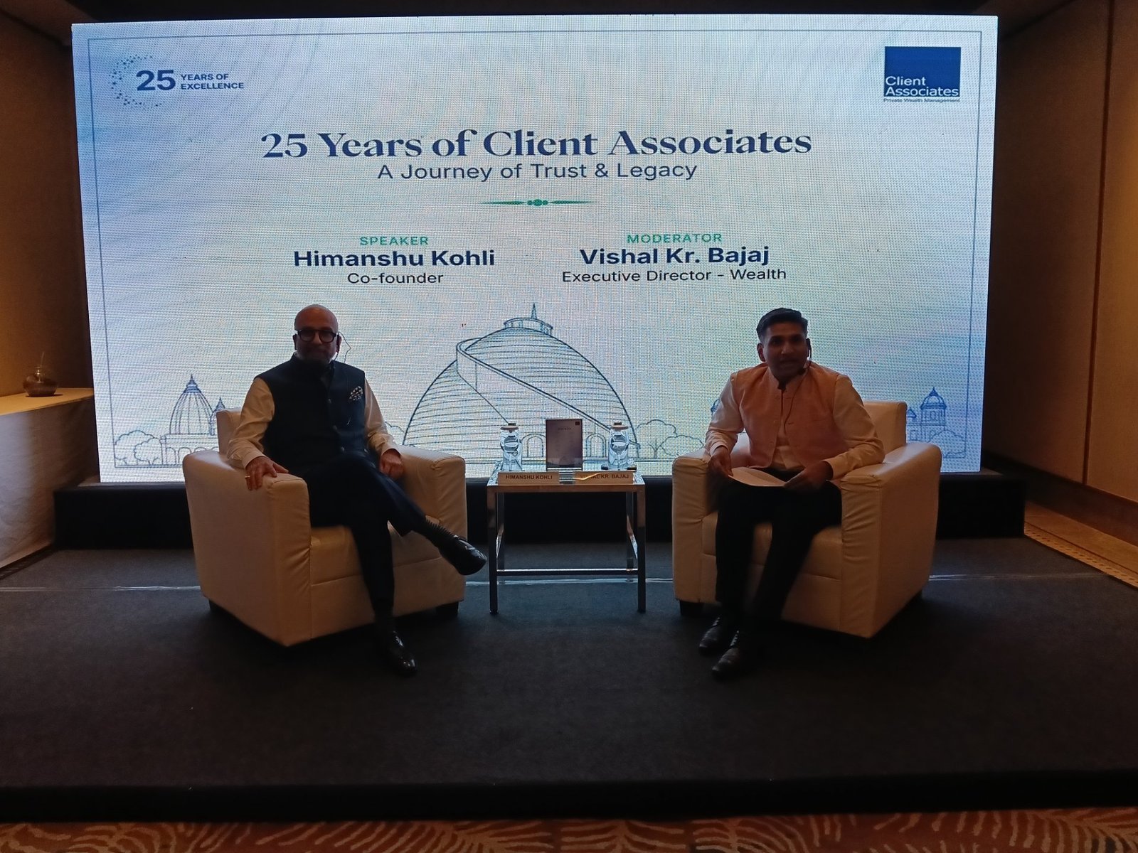 पटना के होटल ताज में Client Associates की अहम बैठक, कॉर्पोरेट जगत और शहर के बुद्धिजीवी हुए शामिल